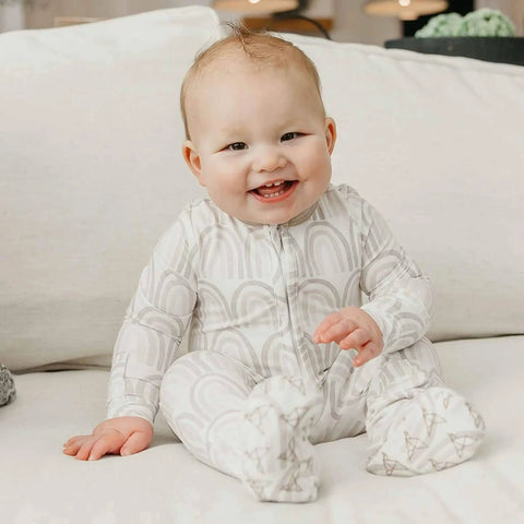Zip-Up Footie Pajama - Bliss
