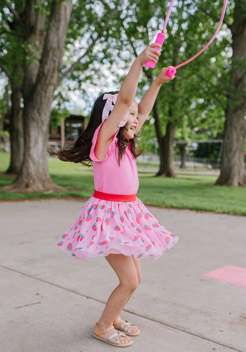 Tulle Skirt - Strawberry Dream