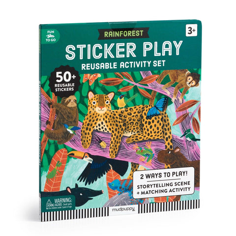 Sticker Play Reusable Activity Set - Rainforest