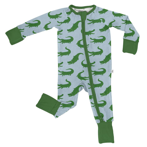Blue Alligators Convertible Pajama