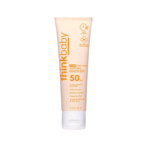 Baby Sensitive Skin Clear Zinc SPF 50 Sunscreen