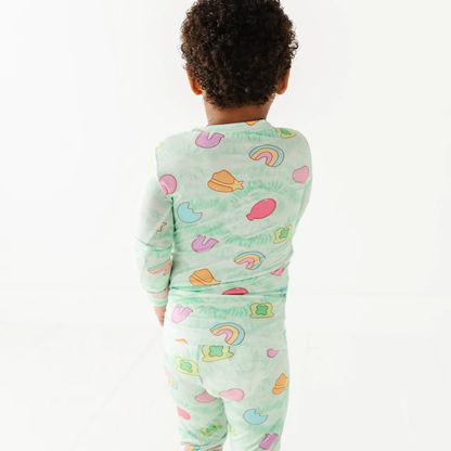 Charmed Life St. Patrick's Day Kids Bamboo Pajama Set