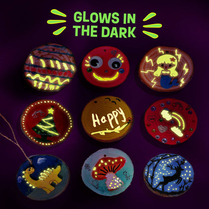 Glow in the Dark Wood Painting Kit