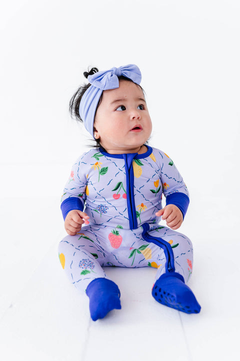 Fruit of the Bloom Bamboo Convertible Footie for Babies