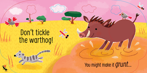 Don't Tickle the Monkey! Sensory Board Book
