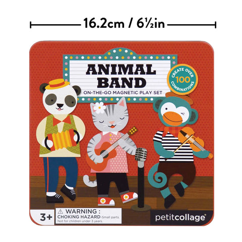 Magnetic Play Set - Animal Band On-The-Go