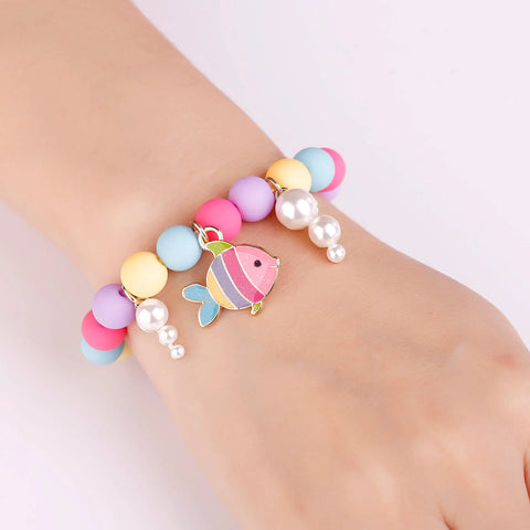 Charming Whimsy Bracelet | Rainbow Fish