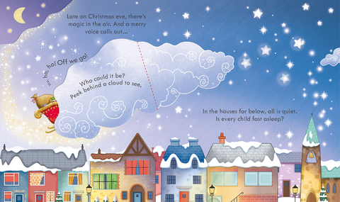 Peek Inside Christmas Board Book