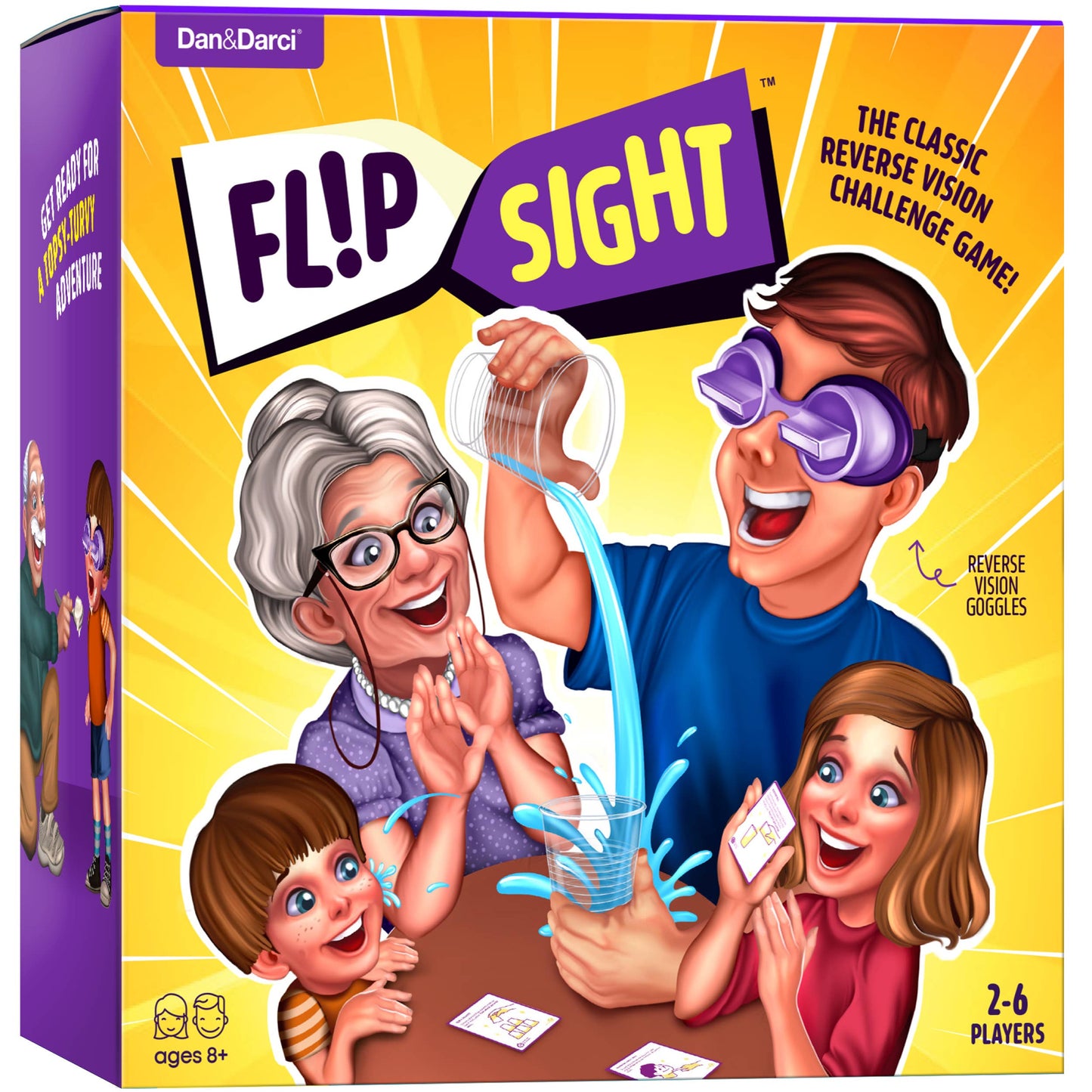 FlipSight Upside Down Goggles Family Game