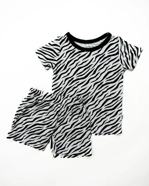 Short Sleeve Pajamas | Stripes