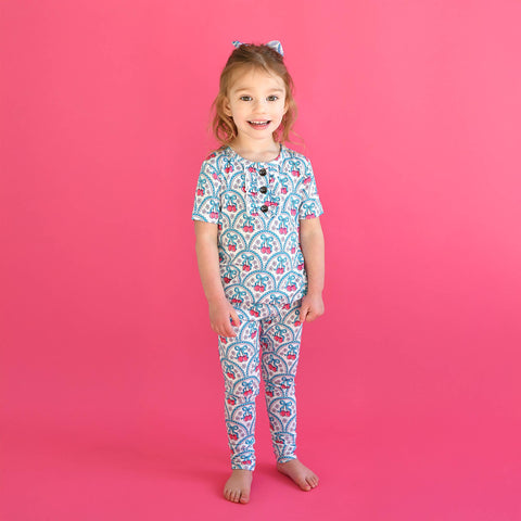Cherry Bamboo Girls Lounge Set