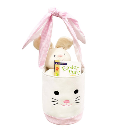 Easter Bunny Basket (Pink)