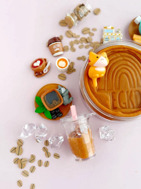Cat Cafe KidDough Play Kit | Coffee Scented