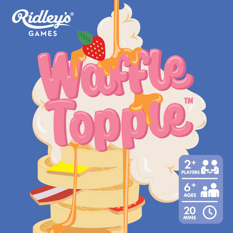 Waffle Topple Stacking Game for Kids