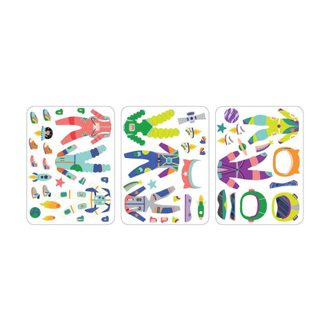 Space Cat Magnetic Tin Puzzle