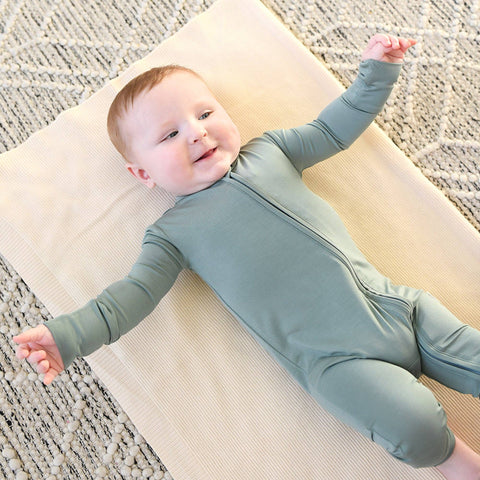 Eucalyptus Zip Bamboo Pajamas