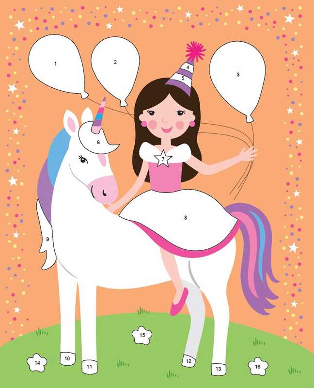 Unicorn Magic Sticker Art & Coloring Book