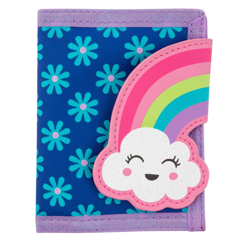 Kids Tri-Fold Wallet -  Strawberry