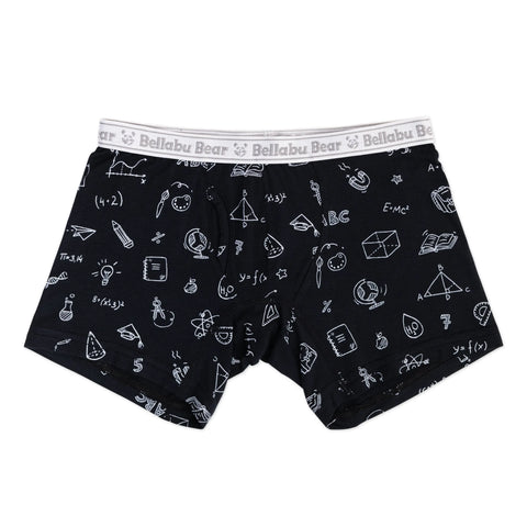Boys Boxer Brief Bamboo Underwear 3-Pack - STEM