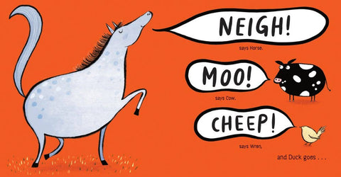 Duck Goes Meow Board Book