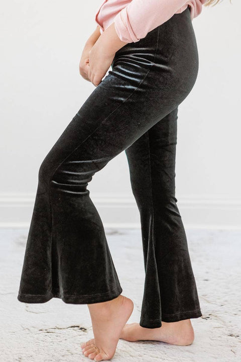 Black Velvet Bell Bottoms