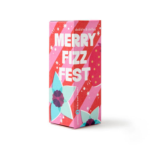 Merry Fizz Fest® Bath Bombs for Kids