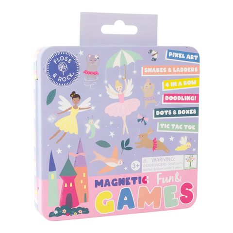 Enchanted Magnetic Fun & Games Tin