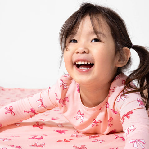 Girls' Long Sleeve Bamboo Dress/Nightgown - Take A Bow