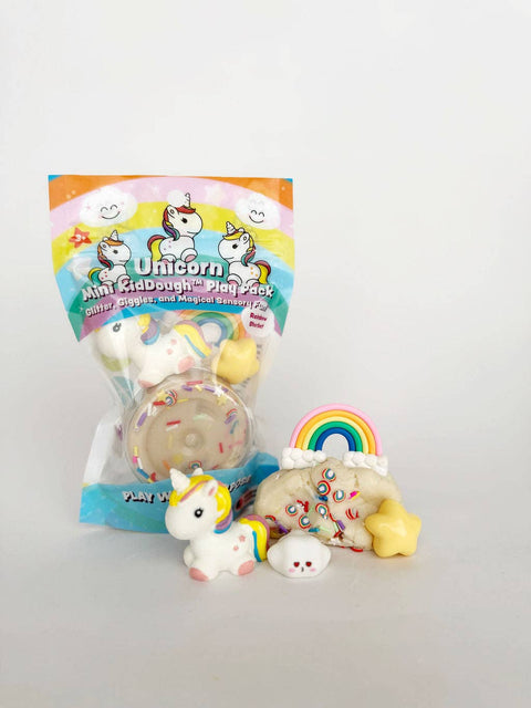 Unicorn Mini Play Dough-To-Go