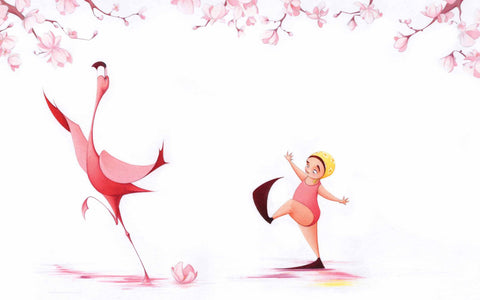 Flora and the Flamingo Interactive Picture Book