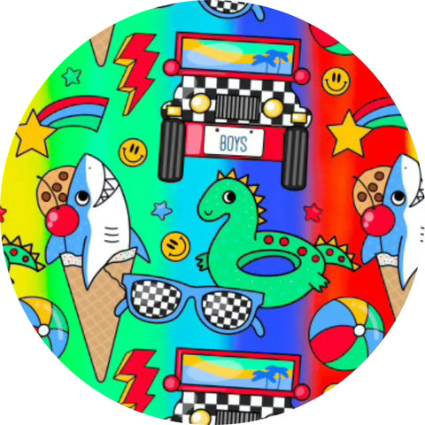 Riptide Riders Bamboo Convertible Footie