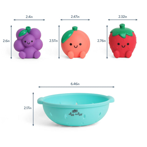 Itzy Splash Pals™ Bath & Water Toy - Fruits