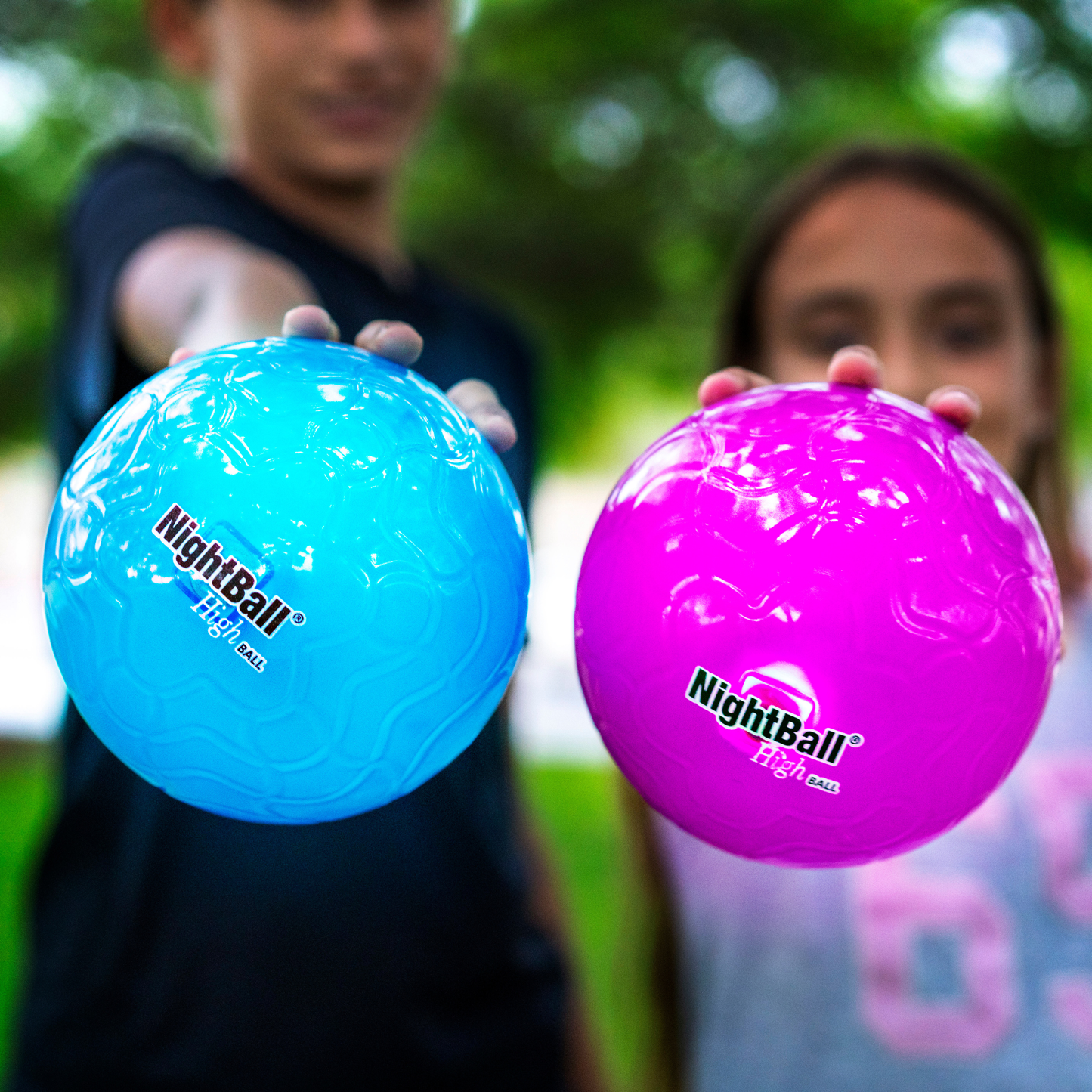 NightBall® Light-Up LED High Bounce Ball