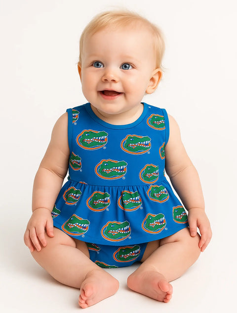 UF Poplin Onesie Dress