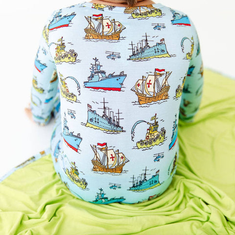 Ship Convertible Footie Pajamas
