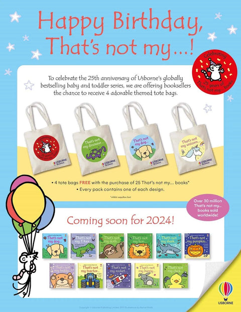 That's Not My Teddy! Board Book