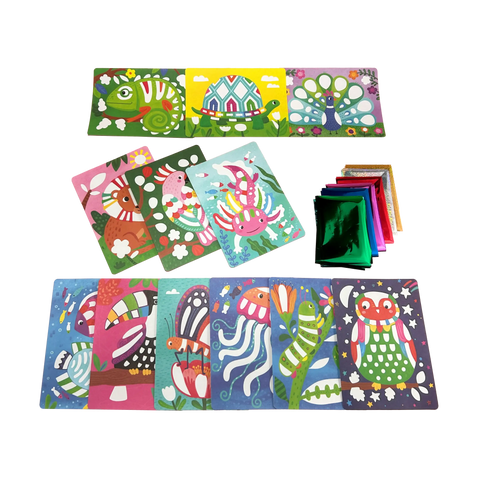 Foil-tastic Foil Art Kit: Awesome Animals