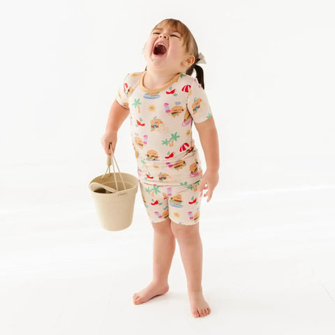 Suns Out, Buns Out Shorts Pajamas