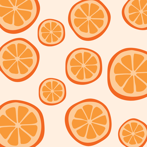 Baby Bamboo Convertible Zip Footie - Oranges