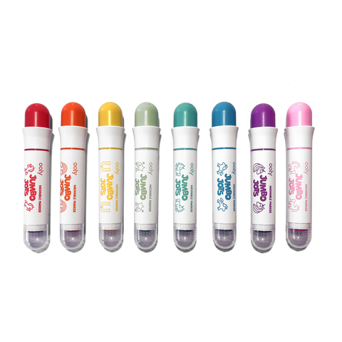 Jumbo Jots Dual Tip Unicorn Stamp Markers