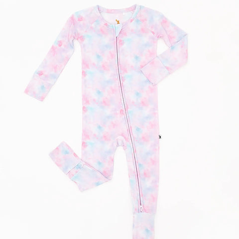 My Mom Is Tie Dye For Convertible Footies