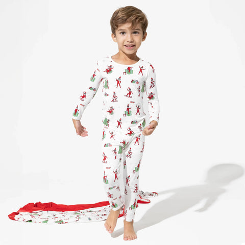 Kids Bamboo Pajama Set - The Elf on the Shelf