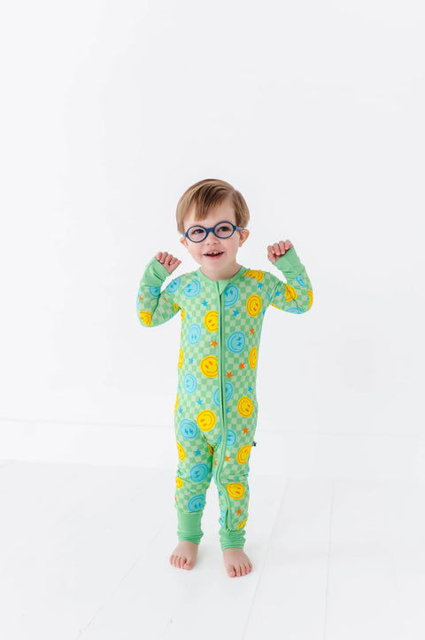 Electric Smiles Convertible Footies