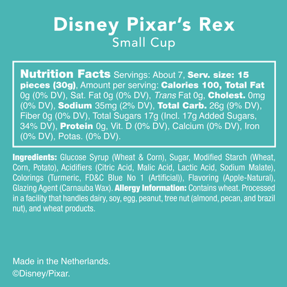 Disney Pixar Toy Story (Rex) Gummy Candy