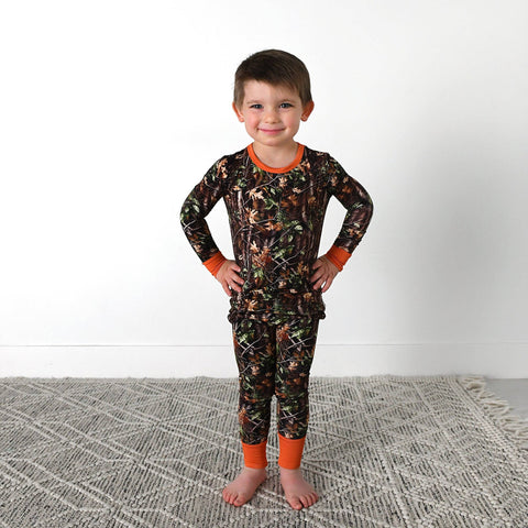 Hunter Camo Bamboo Pajama Set