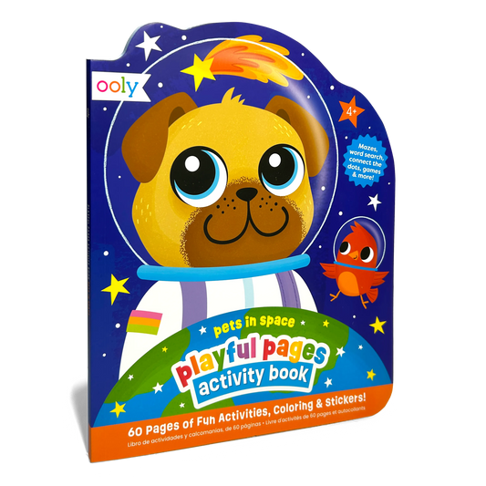 Playful Pages Activity Book: Pets in Space