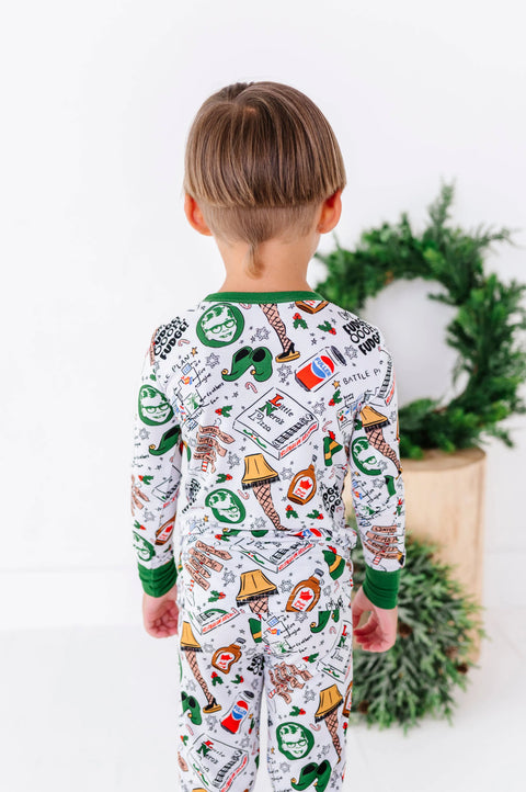 Christmas Classics Bamboo Pajama Set for Kids
