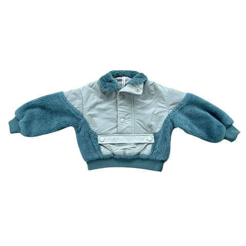 Sherpa Pullover - Sea Pine