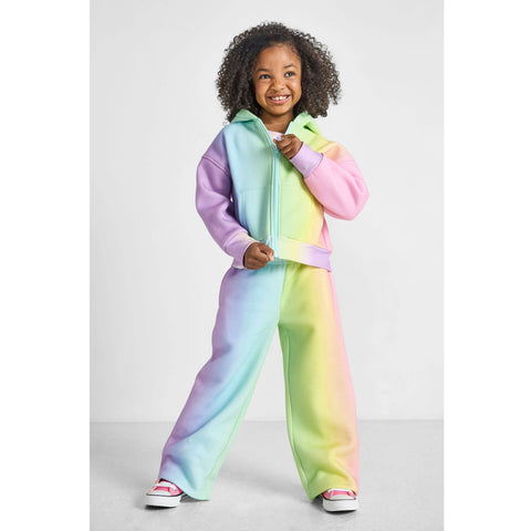 Rainbow Zip-Up Hoodie