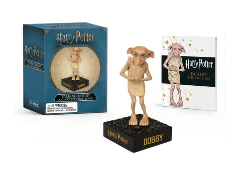 Harry Potter Talking Dobby And Collectible Book